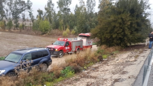 العثور على الشاب الذي جرفته المياه قرب العفولة